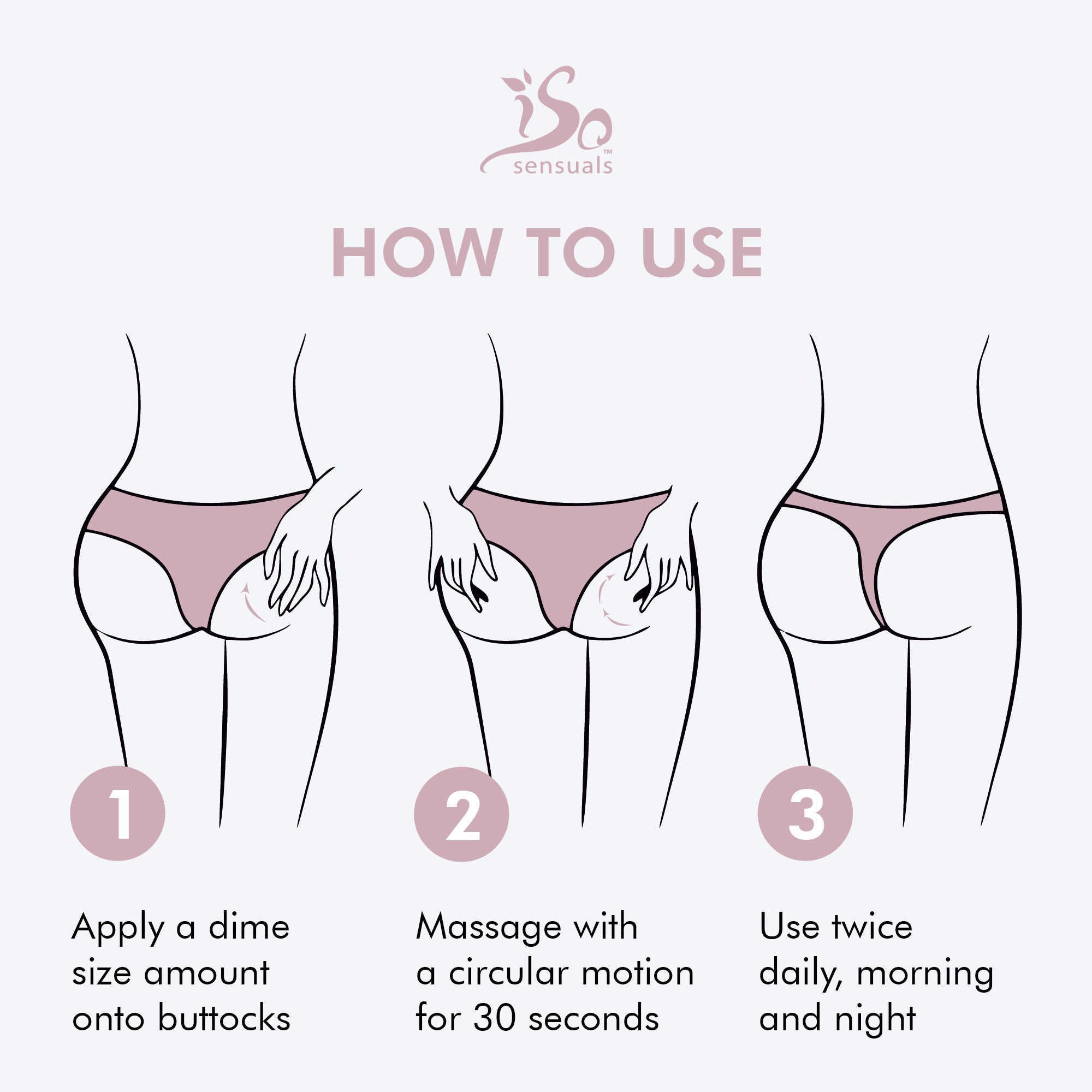 IsoSensuals CURVE Bum Cream